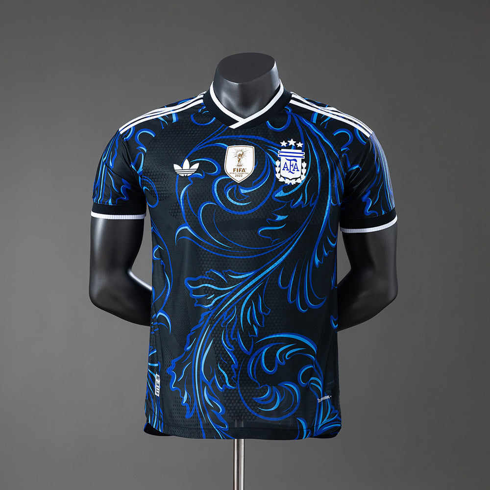 Camisola Argentina 2026 Alternativa Azul Versão Jogador