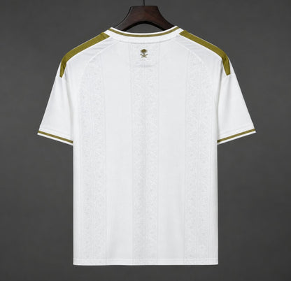 Camisola Al-Nassr 2026-27 Alternativa Branca Lisa Versão Adepto