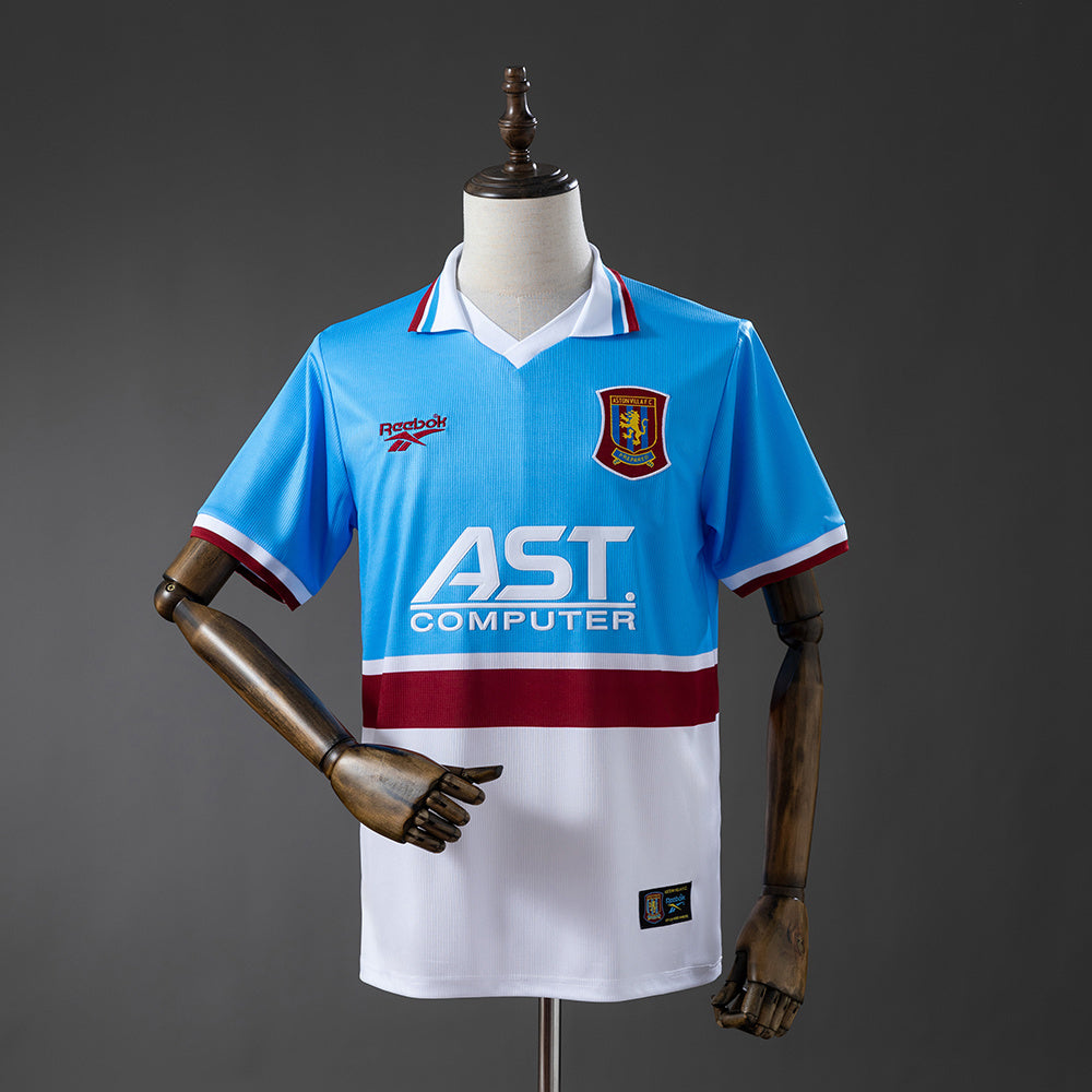 Camisola AV 1997-98 Alternativa Azul Versão Adepto
