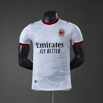 Camisola Ac Milan 2026-27 Alternativa Branca Versão Jogador