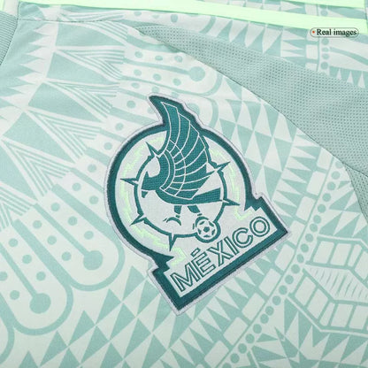 Camisola Manga Comprida Mexico 2024 Alternativa Verde Versão Adepto