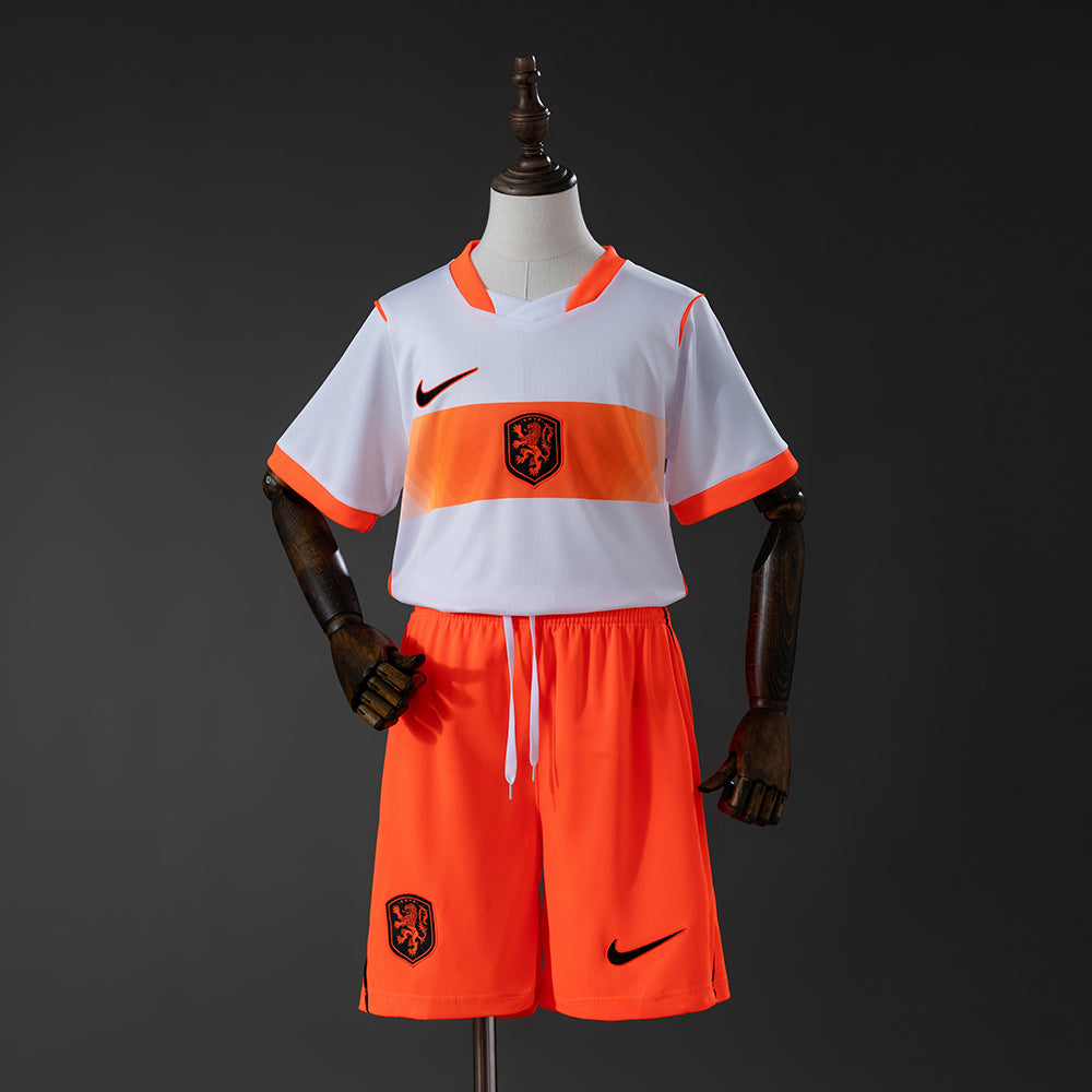 Kit Criança Paises Baixos 2026 Alternativo