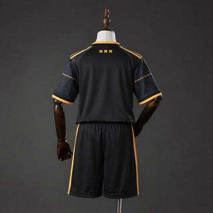 Kit Criança AFC Ajax 2026-27 Alternativo Preto