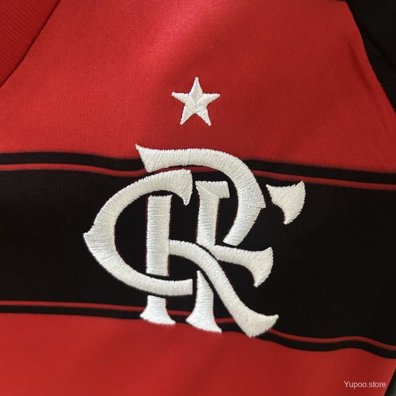 Camisola CR Flamengo 2025-26 Principal Lisa Versão Mulher