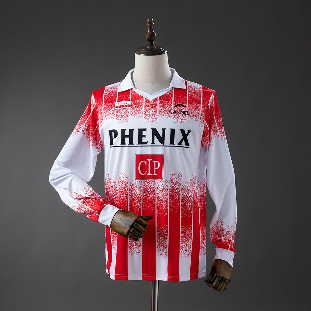 Camisola Manga Comprida AS Cannes 1991-92 Principal