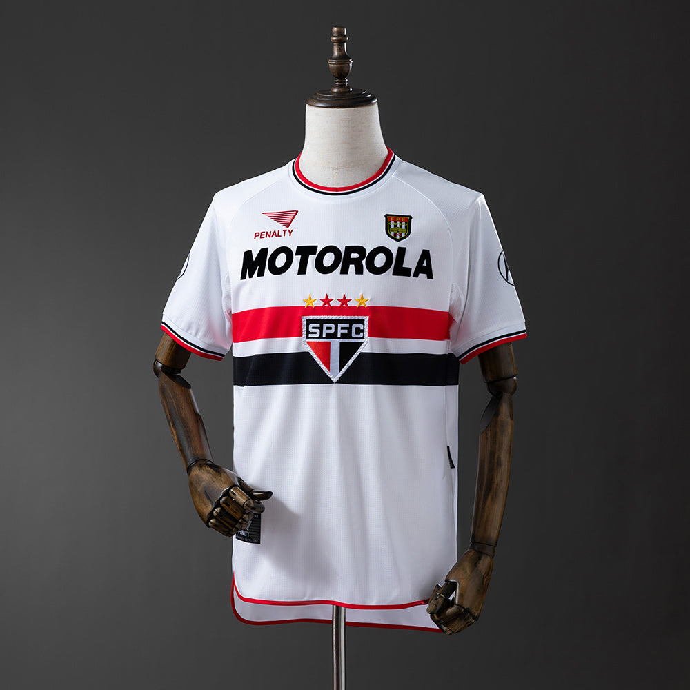 Camisola São Paulo FC 2001-02 Principal Versão Adepto