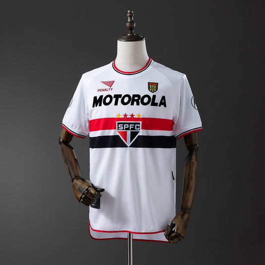 Camisola São Paulo FC 2001-02 Principal Versão Adepto