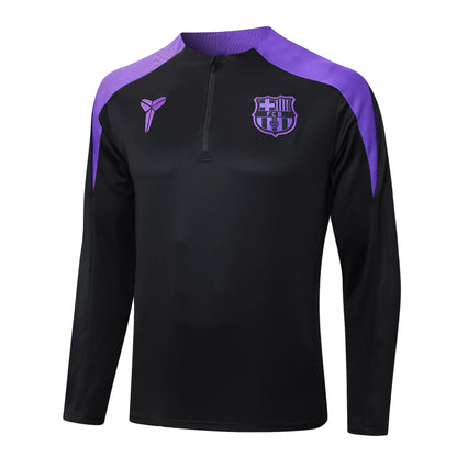Fato de Treino FC Barcelona 2025-26 - Camisola com Fecho