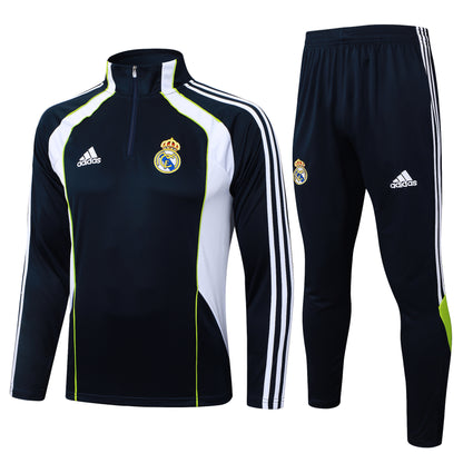 Fato de Treino Real Madrid CF 2025-26 - Camisola com Fecho