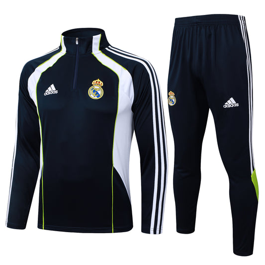 Fato de Treino Real Madrid CF 2025-26 - Camisola com Fecho
