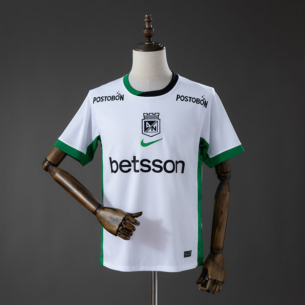 Camisola Atletico Nacional 2026-27 Alternativa Branca Versão Adepto