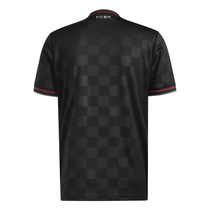 Camisola FC Bayern Munique 2025-26 Alternativa Preta Versão Adepto