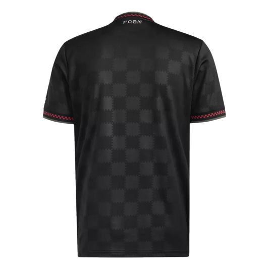 Camisola FC Bayern 2025-26 Alternativa Preta Versão Adepto