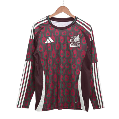 Camisola Manga Comprida Mexico 2024 Principal Versão Adepto