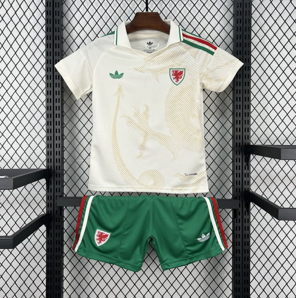Kit Criança Pais de Gales 2026 Alternativo Creme WC