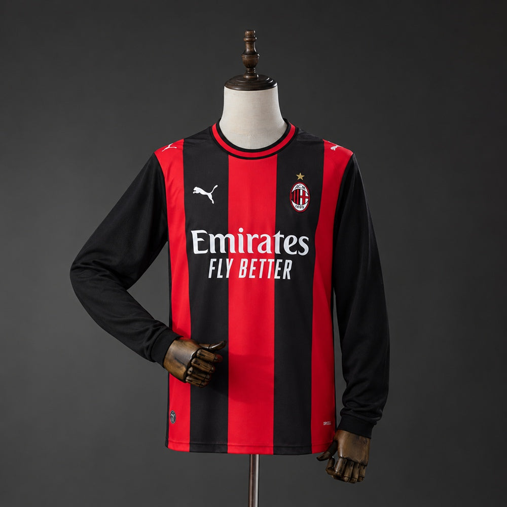 Camisola Manga Comprida Ac Milan 2026-27 Principal Versão Adepto