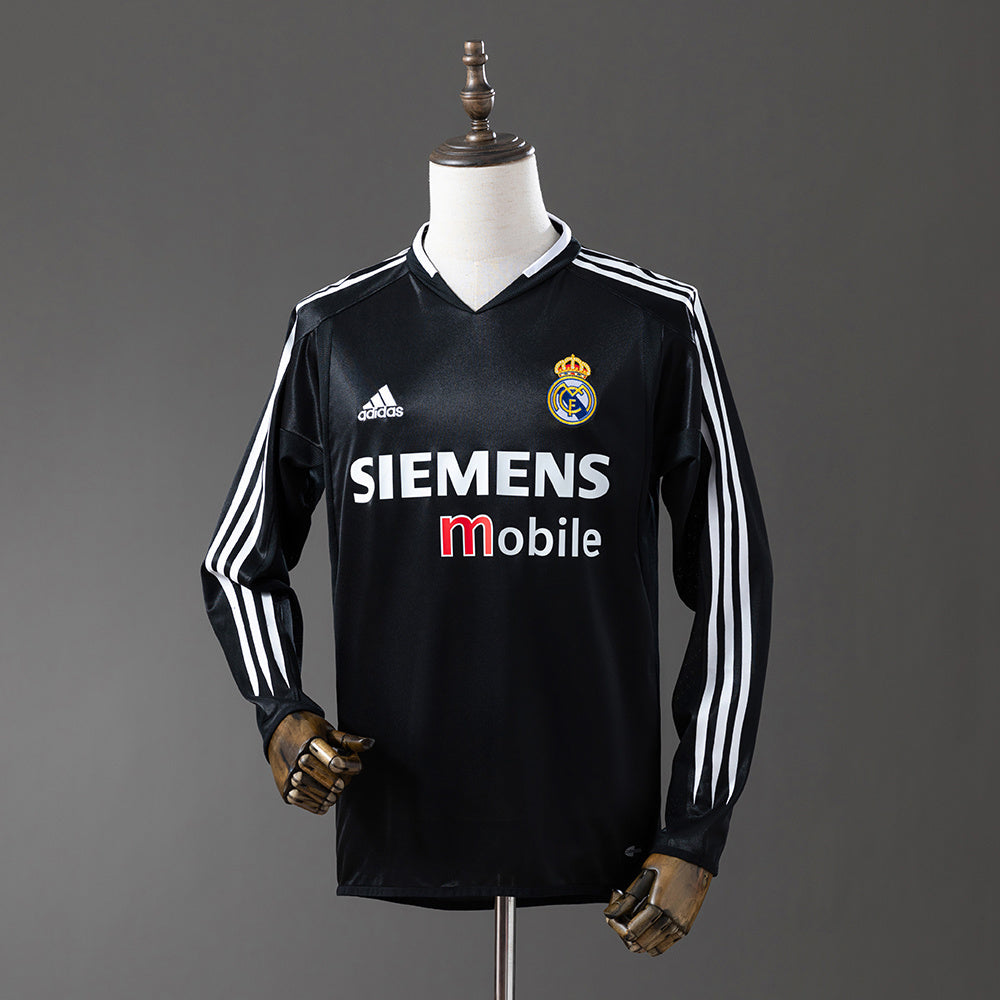 Camisola Manga Comprida Real Madrid CF 2004-05 Alternativa