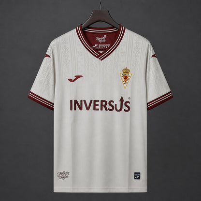 Camisola Real Murcia CF 2026-27 Alternativa Branca Versão Adepto