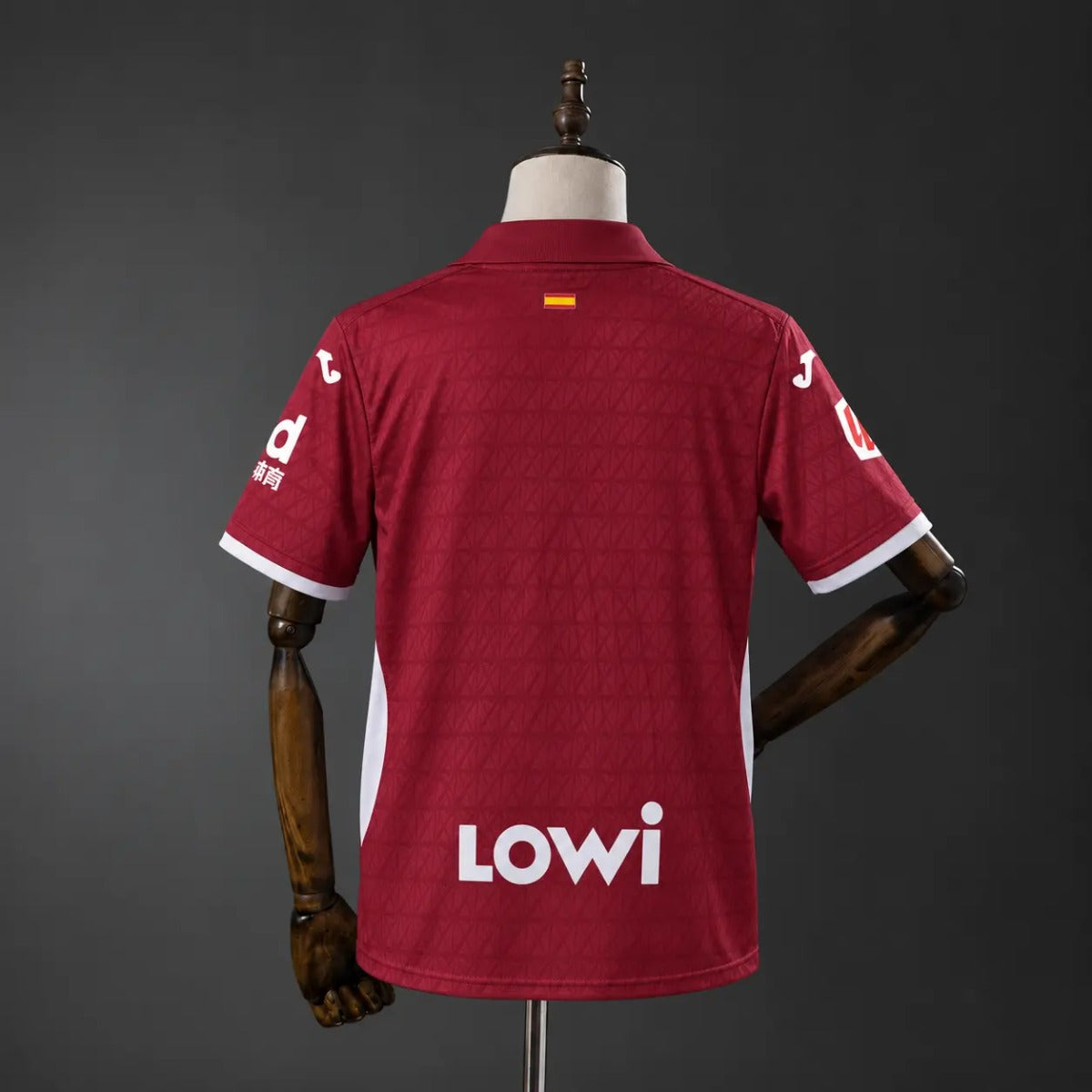 Camisola Getafe 2026-27 Alternativa Vermelha Versão Adepto
