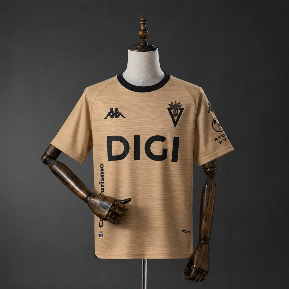 Camisola Cadiz CF 2026-27 Alternativa Amarela Versão Adepto