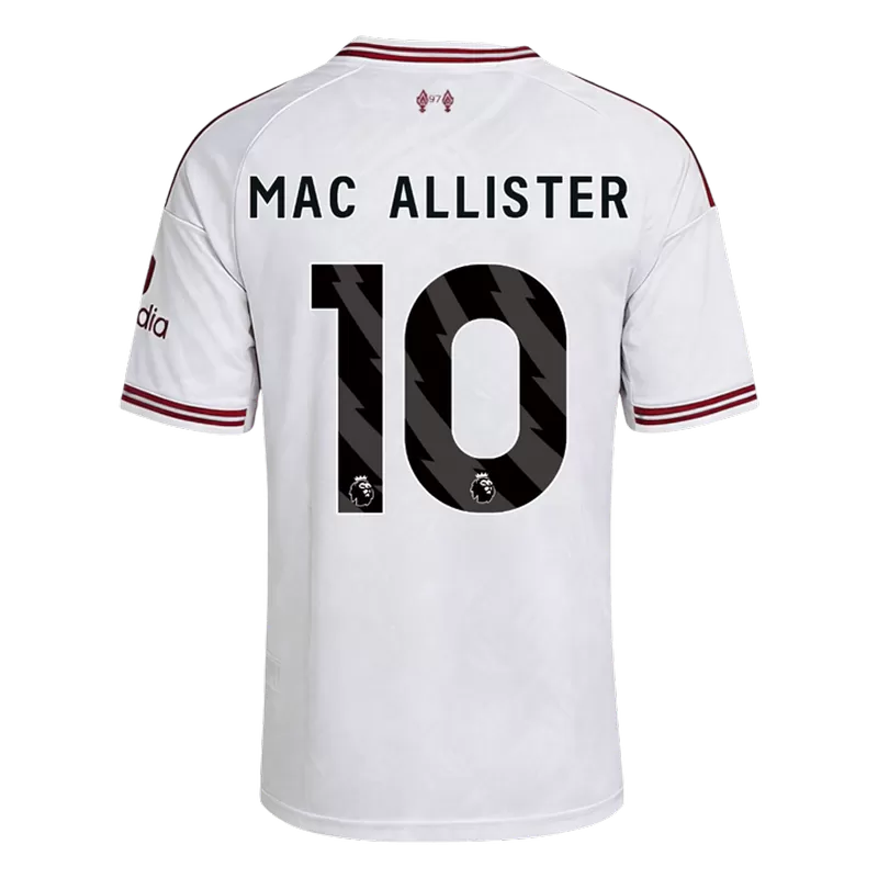 Camisola LIV 2026-27 Alternativa Branca Versão Adepto MAC ALLISTER #10