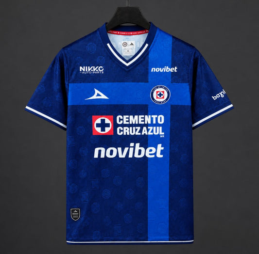 Camisola CD Cruz Azul 2026-27 Alternativa Azul Versão Adepto