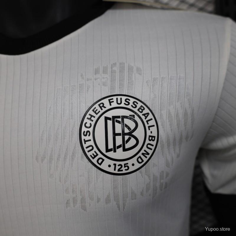 Camisola Alemanha 2025 Edição Especial 125º Aniversario Versão Jogador