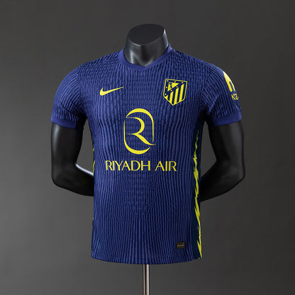 Camisola Atletico Madrid 2025-26 Alternativa Azul Versão Jogador