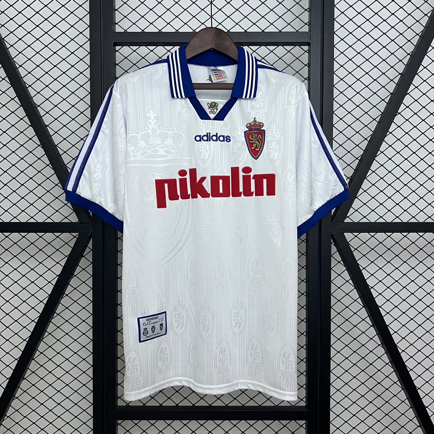 Camisola Real Saragoça 1997-98 Principal