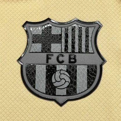 Camisola FC Barcelona 2025-26 Alternativa Amarela UCL Versão Adepto CUBARSÍ #5