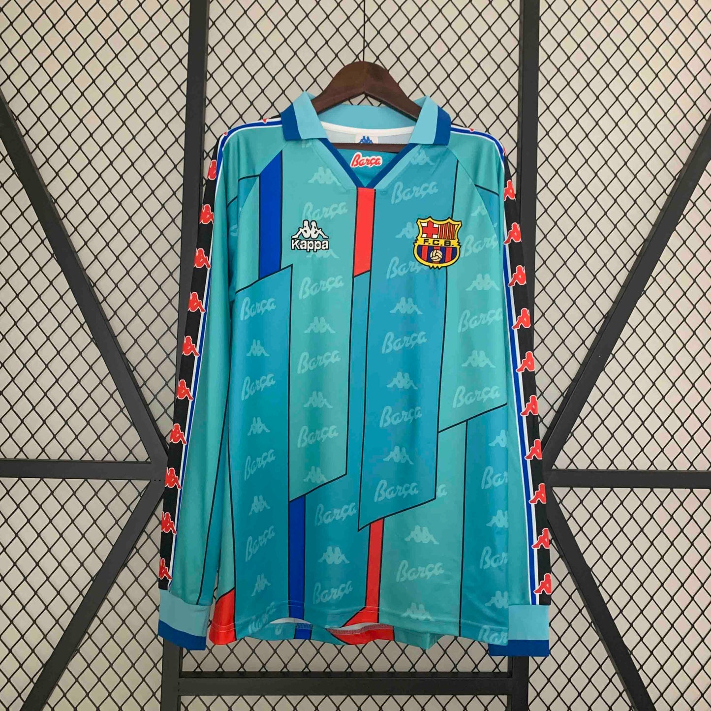 Camisola FC Manga Comprida Barcelona 1996-97 Alternativa