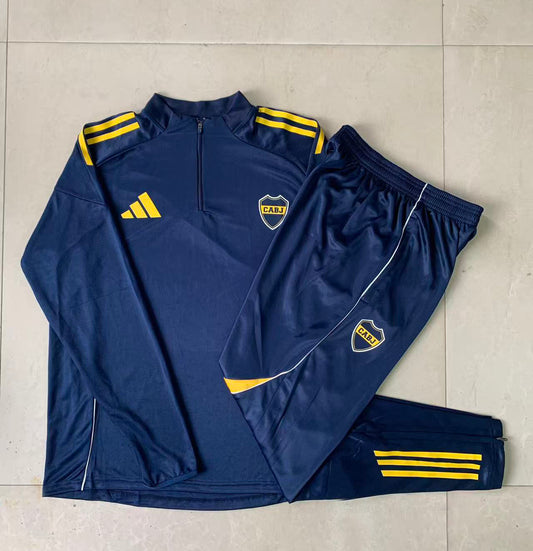 Fato de Treino CA Boca Juniors 2025-26 - Camisola com Fecho