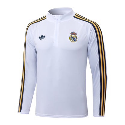 Fato de Treino Real Madrid CF 2026-27 - Camisola com Fecho