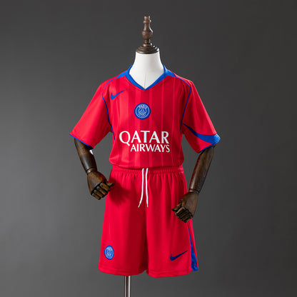 Kit Criança FC Paris Saint-Germain 2025-26 Alternativo