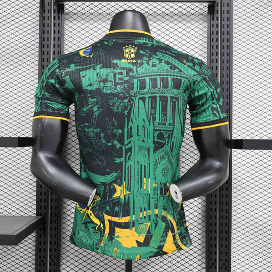 Camisola Brasil 2024 Edição Especial Versão Jogador
