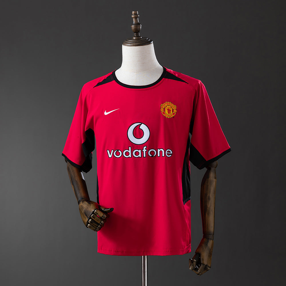 Camisola M-UNITED 2002-03 Principal Versão Adepto