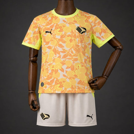 Kit Criança Palermo FC 2026-27 Alternativo Laranja