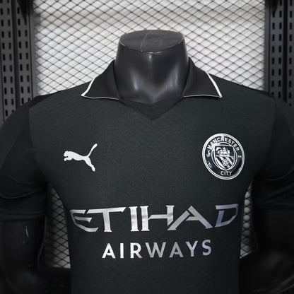 Camisola MCI 2025-26 Alternativa Preta Versão Jogador