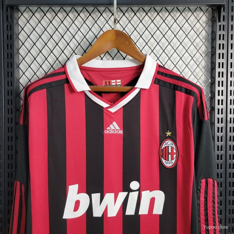 Camisola Manga Comprida AC Milan 2009-10 Principal