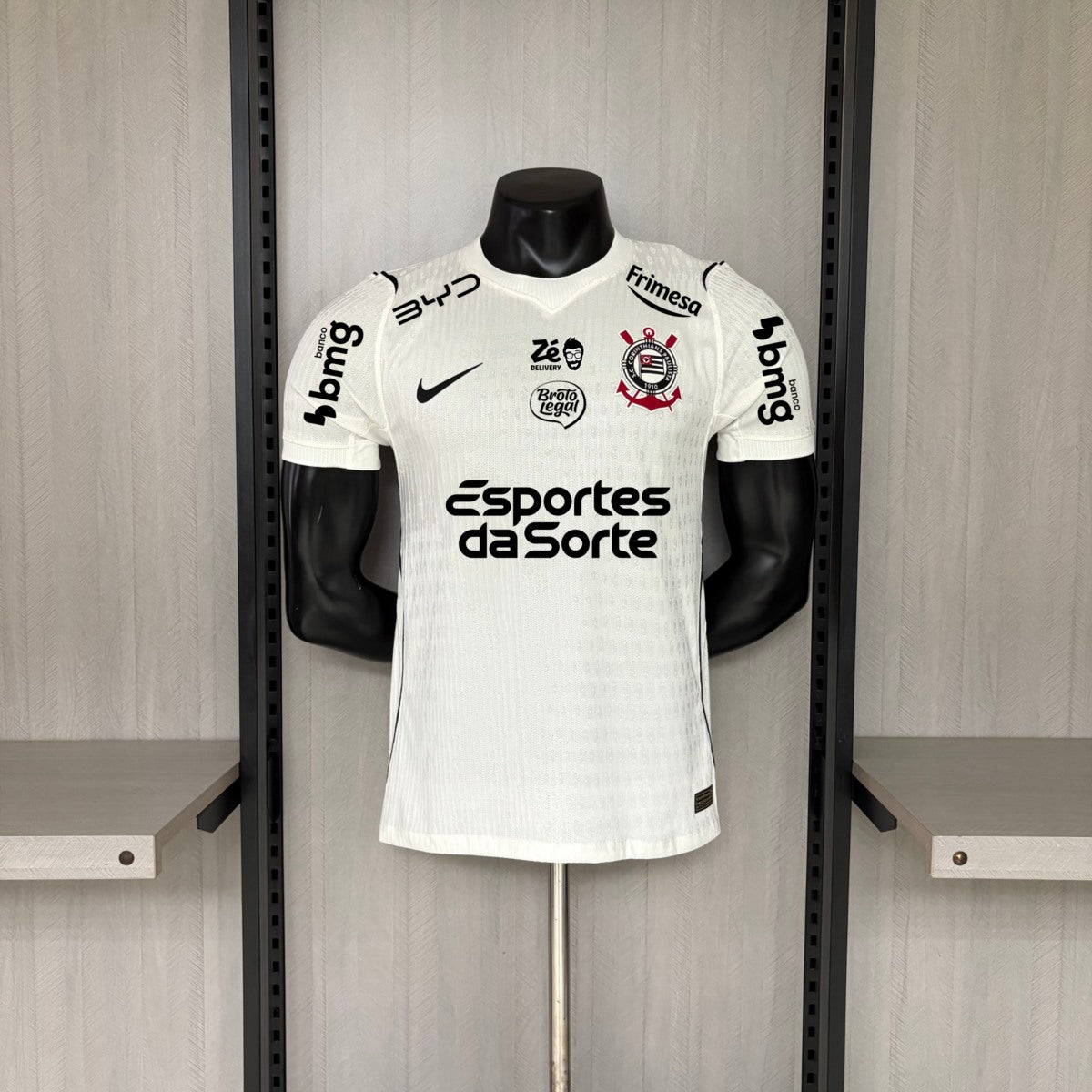 Camisola SC Corinthians 2026-27 Principal Versão Jogador Todos Patrocinadores