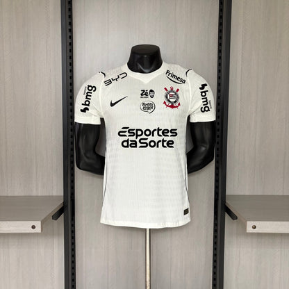 Camisola SC Corinthians 2026-27 Principal Versão Jogador Todos Patrocinadores