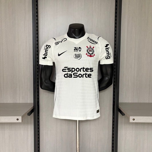 Camisola SC Corinthians 2026-27 Principal Versão Jogador Todos Patrocinadores