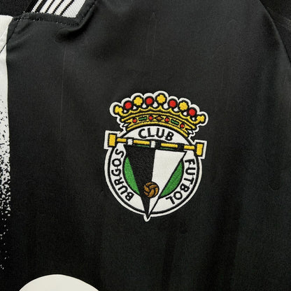 Camisola Burgos CF 2025-26 Alternativa Preta Versão Adepto