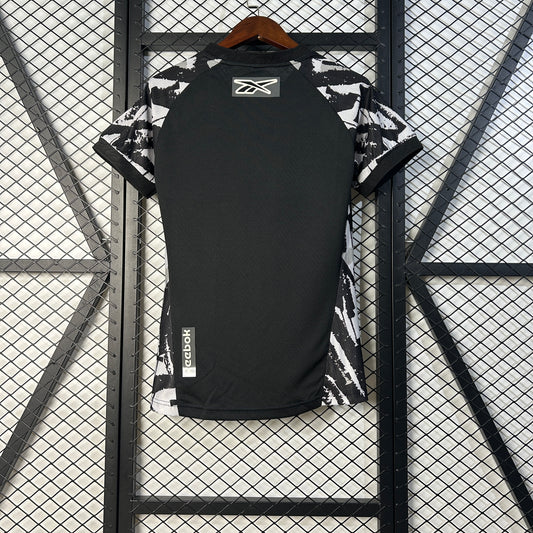 Camisola Botafogo-RJ 2025-26 Alternativa Preta/Branca Versão Mulher