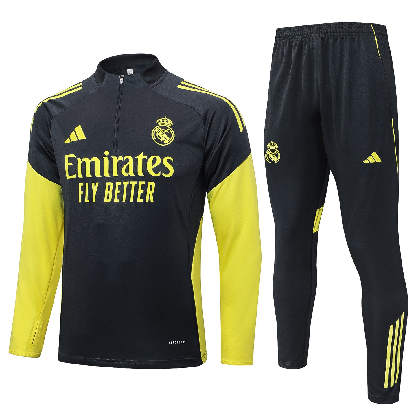 Fato de Treino Real Madrid CF 2025-26 - Camisola com Fecho