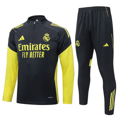 Fato de Treino Real Madrid CF 2025-26 - Camisola com Fecho