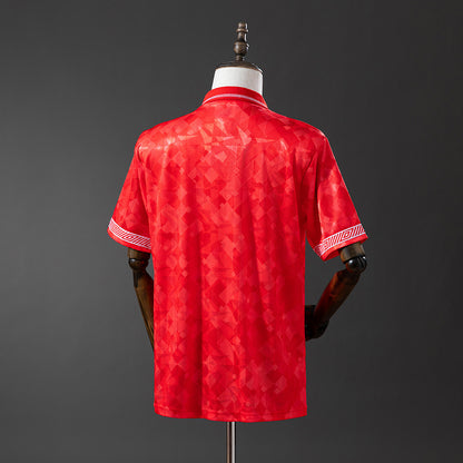 Camisola Pais de Gales 1990 Principal Versão Adepto