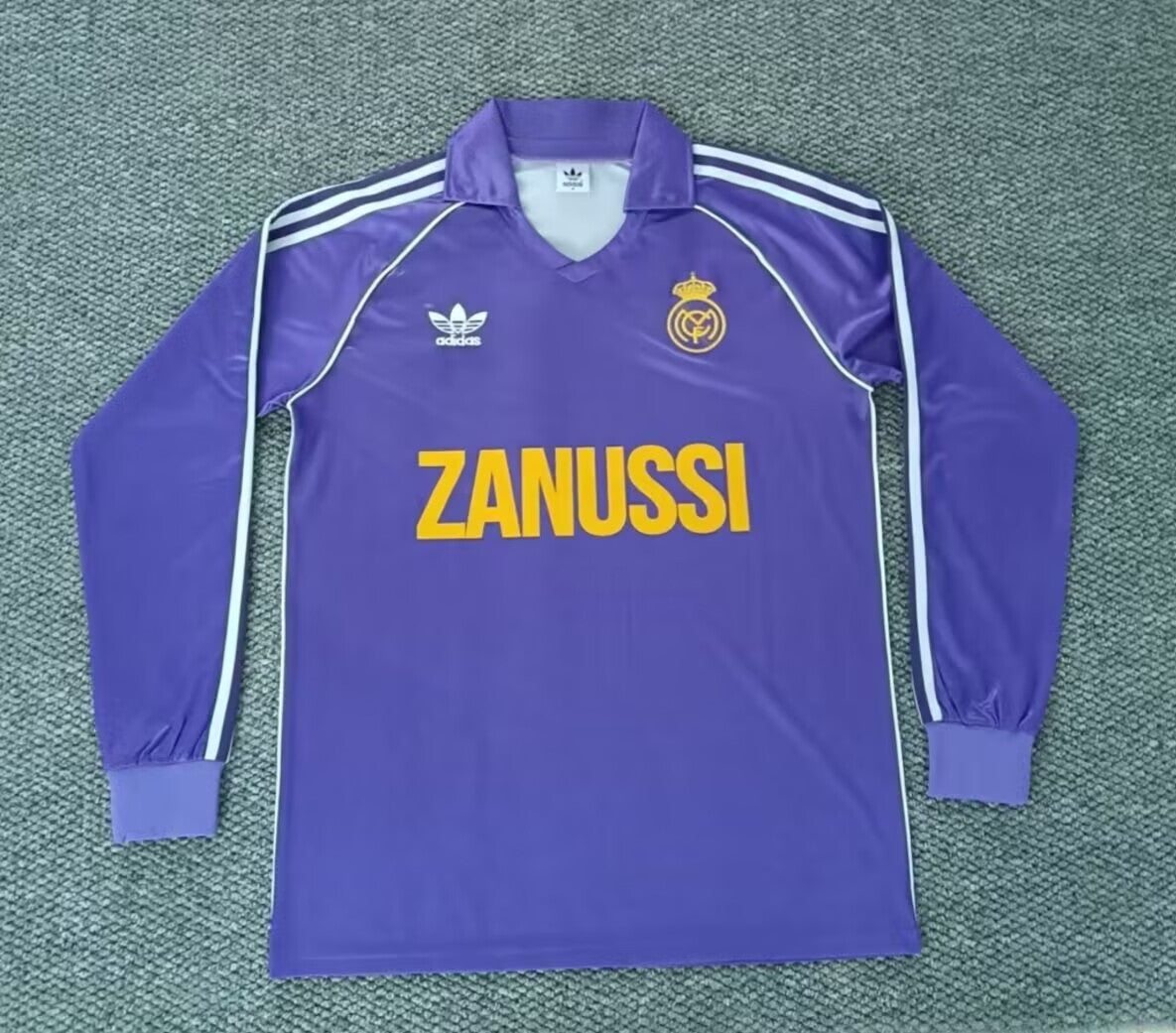 Camisola Manga Comprida Real Madrid 1983-84 Alternativa