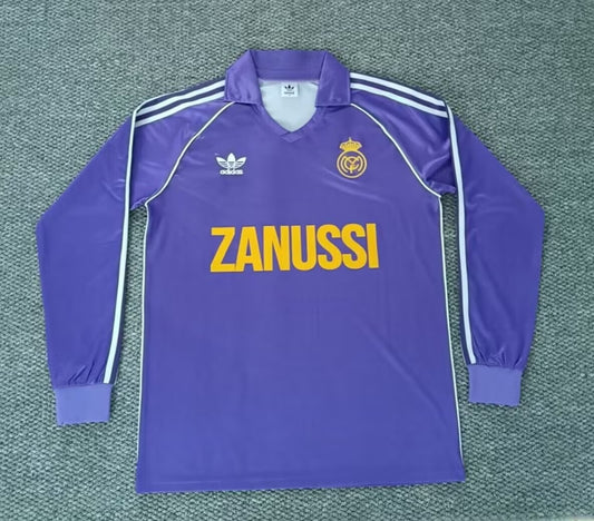 Camisola Manga Comprida Real Madrid 1983-84 Alternativa