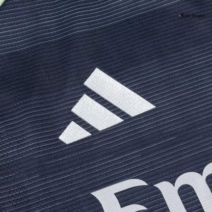 Camisola Manga Comprida Real Madrid CF 2025-26 Alternativa Azul Escura Versão Adepto